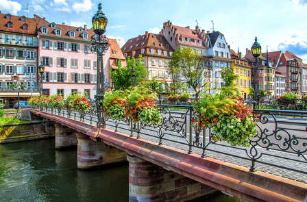 Wandel door de historische straatjes van Straatsburg