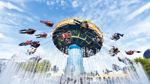Relajación y asombro en el parque Phantasialand