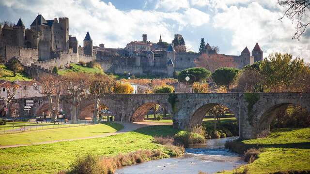Recorre las calles históricas de Carcassonne