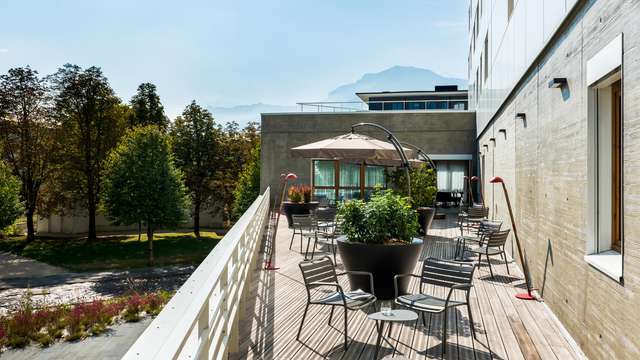 Bienestar y diseño en el corazón de Grenoble con aperitivo y snacks gratis todas las noches