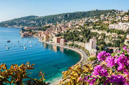 Ontsnap aan zee in Nice