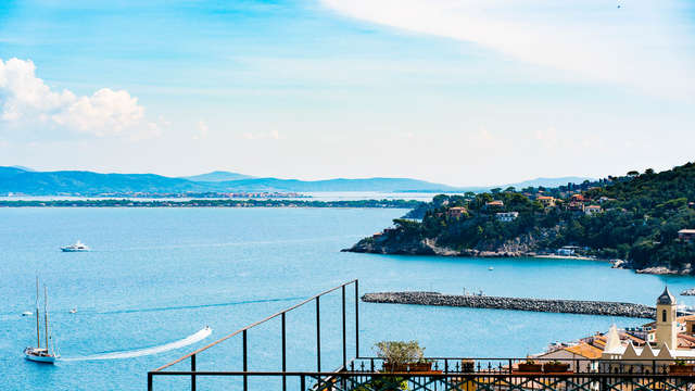 Aperitivo con vistas al mar en los alrededores de las playas del Monte Argentario
