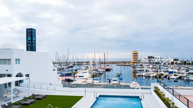 Ontspannend uitje: toegang tot de wellness en uitzicht op zee in Aguadulce, Almería