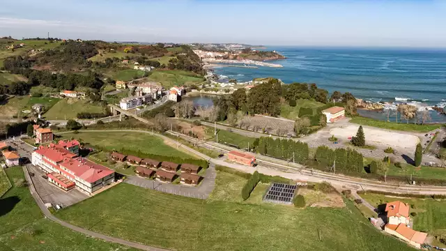 Familie uitje in een hut aan de Asturische kust!