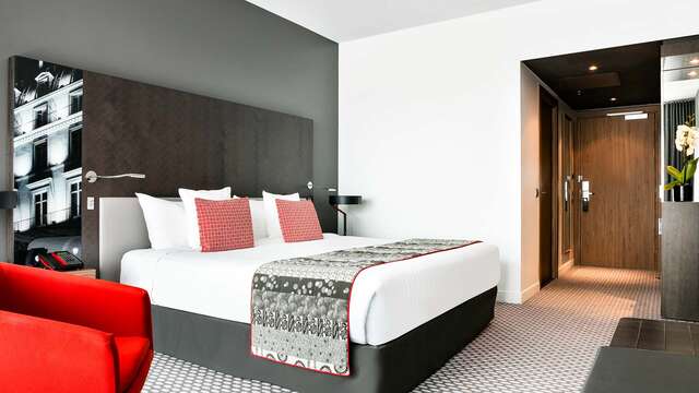 chambre double standard vue ville