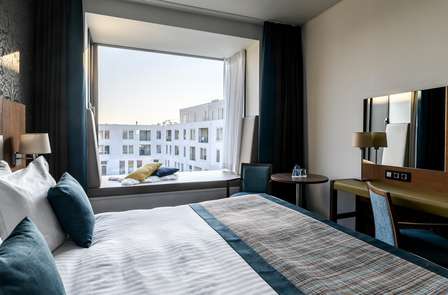 Ambiance romantique, cava et chocolat dans la partie historique d'Audenarde.