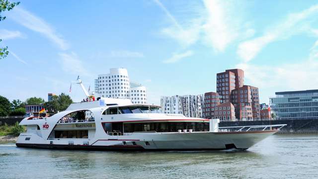Croisière sur le Rhin et séjour dans le centre de Düsseldorf