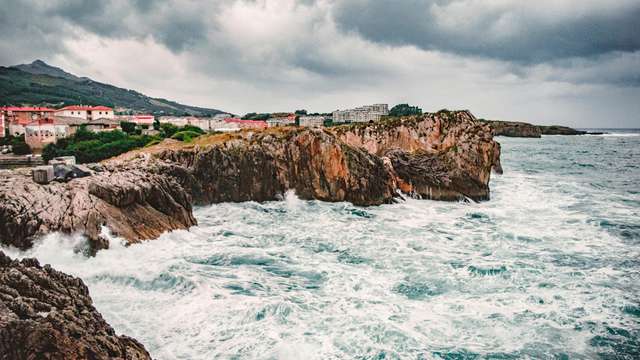 Brisa marina en la costa de Cantabria