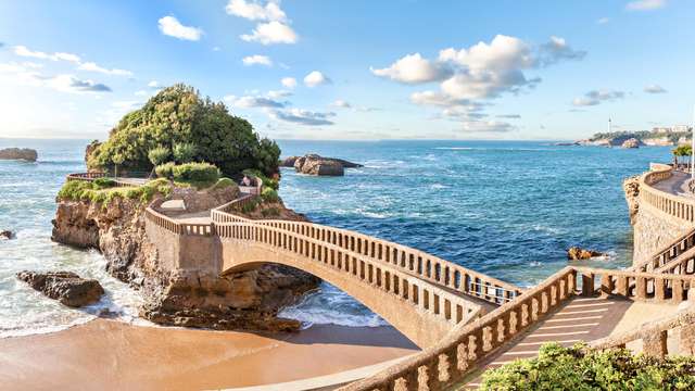 Paréntesis a orillas del mar en Biarritz
