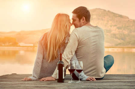 Korte pauze met halfpension in een paleis met uitzicht op zee