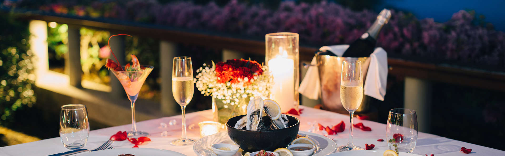 Diner en junior suite aan het strand op Mallorca