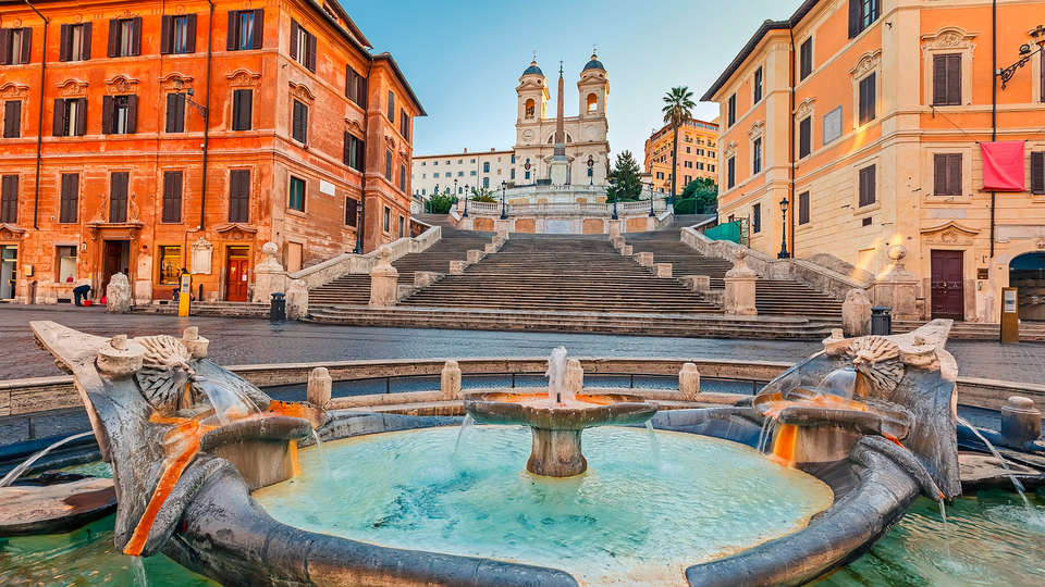 Descubre Roma elegante hotel de en el corazon de la Ciudad Eterna