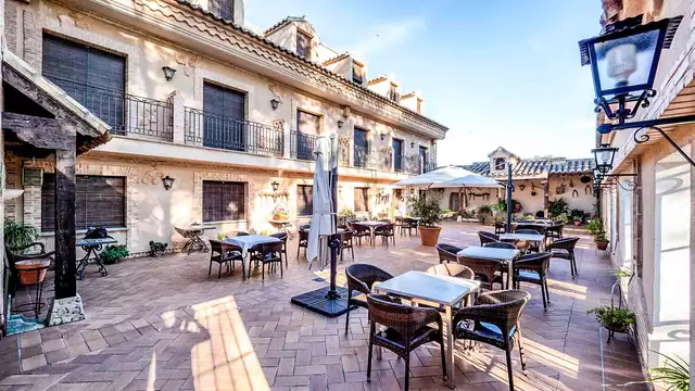 Escapada gastro con cena en un entorno rural en habitación doble con terraza