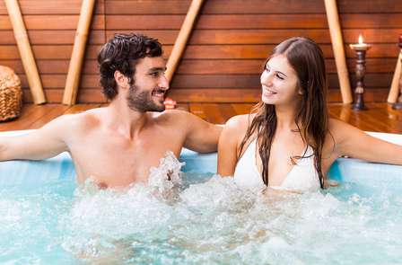 Puur genieten met je partner met Ofuro, een Japans warmwaterbad middenin Montseny (Adults Only)