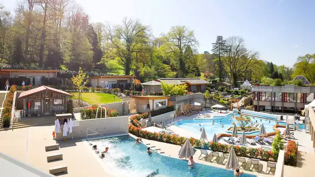 Pure ontspanning in Mondorf-les-Bains met onbeperkte toegang tot Thermal Domain (kamer met balkon)