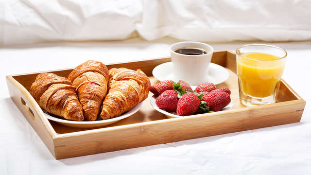 Desayuno posible en la habitación