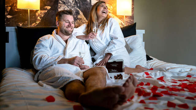 Noche romántica con wellness en Brabante