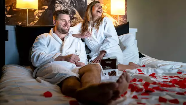 Noche romántica con wellness en Brabante
