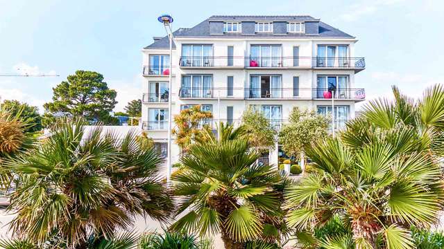 Chambre vue mer avec accès au spa marin, à Bénodet