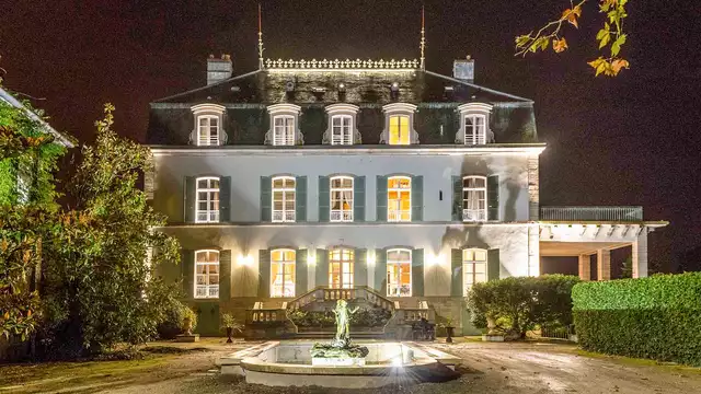 Escapada romántica en un precioso castillo del siglo XIX cerca de Dax