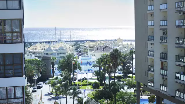 Appartamento sulla costa andalusa a Benalmádena con un bambino incluso