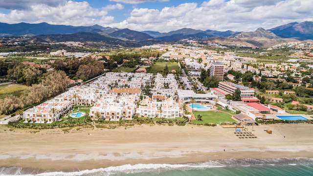 Appartement voor 4 personen aan de Costa del Sol aan het strand in Estepona