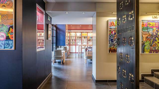 Evasion etoiles avec petit-dejeuner et bouteille de vin a Biarritz