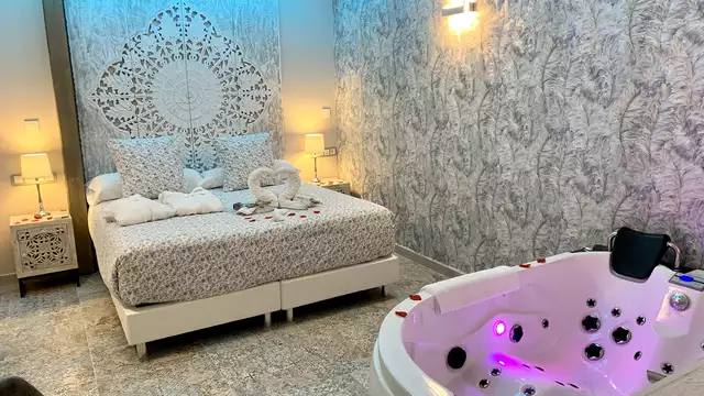 Romantiek met diner, privéspa, cava en superior kamer in Mérida