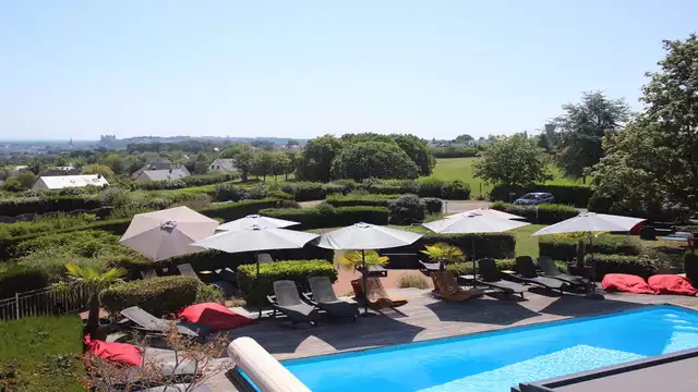 Fin de semana en las terrazas de Saumur en un hotel acogedor