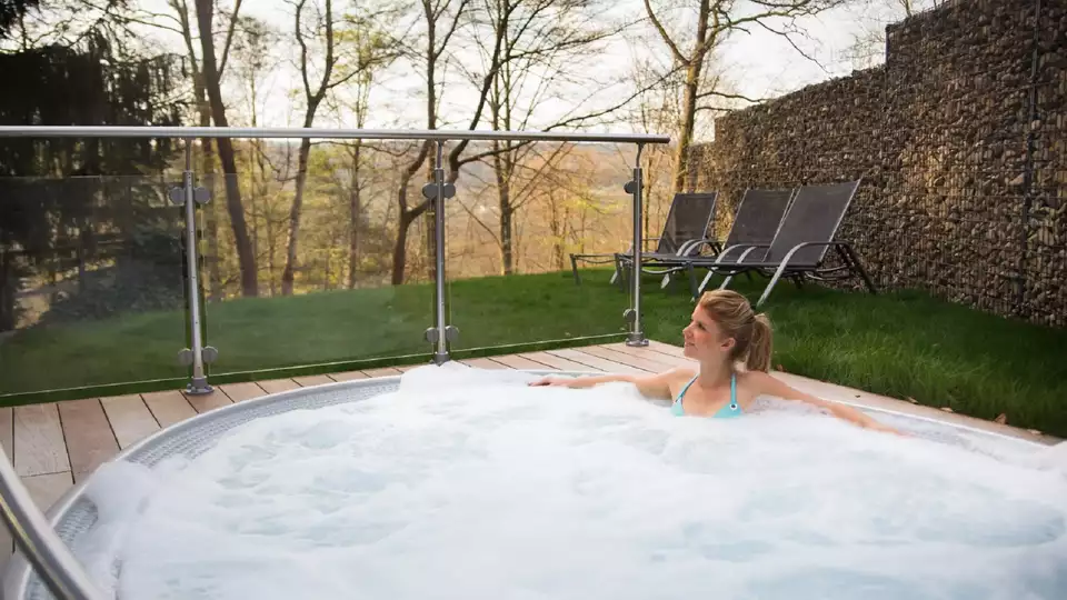 Nature et detente a Spa avec terrasse et vue sur le Lac de Waarfaz