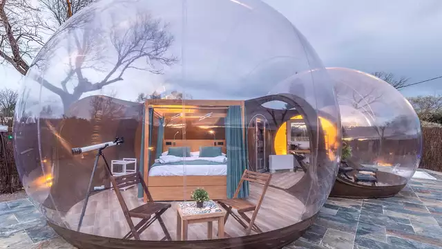 Bulle et séance de jacuzzi privée pour profiter d'une expérience inégalable