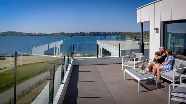 Escapade détente au bord des lacs de l'Eau d'Heure avec spa et chambre avec vue sur le lac