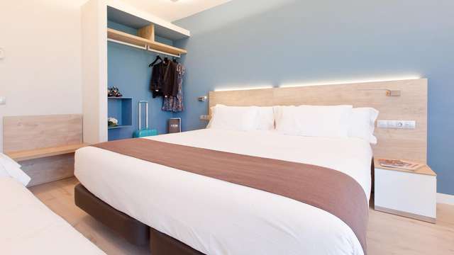 chambre double supérieure vue ville