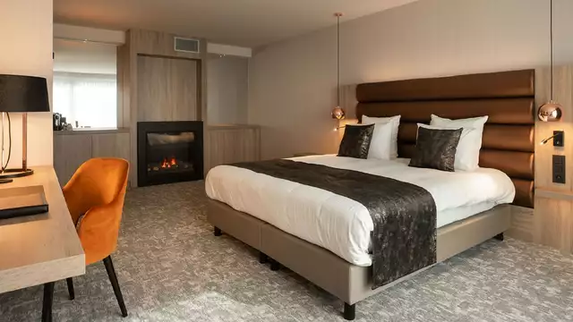 Wellnessuitje in Nivelles in een executive suite met diner inbegrepen
