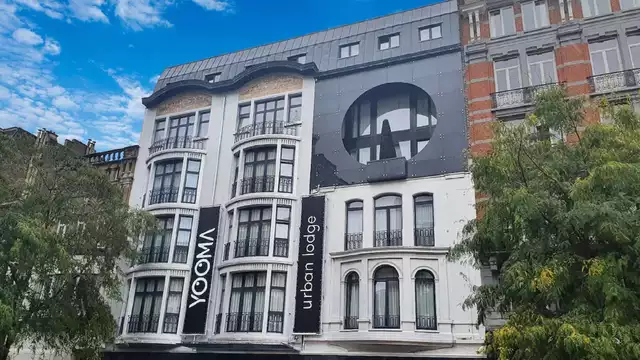 Ongebruikelijk uitje in een 5-persoonskamer in Brussel in een 100% stripboekhotel