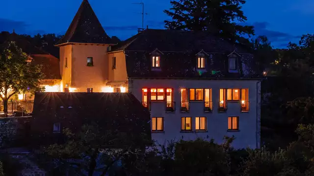 Dîner gastronomique dans un hôtel de charme à 16km de Rocamadour