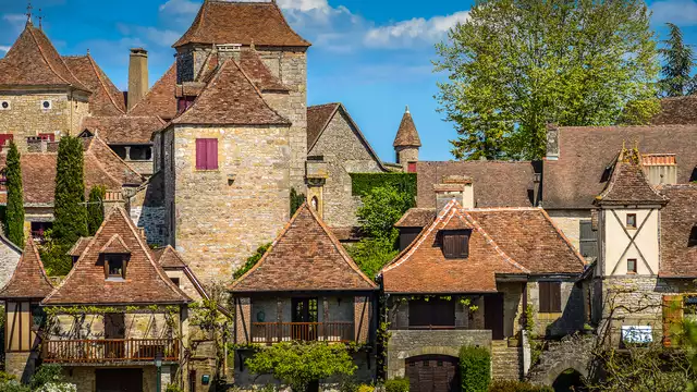 Estancia en Loubressac con visita a las cuevas Grottes de Presque