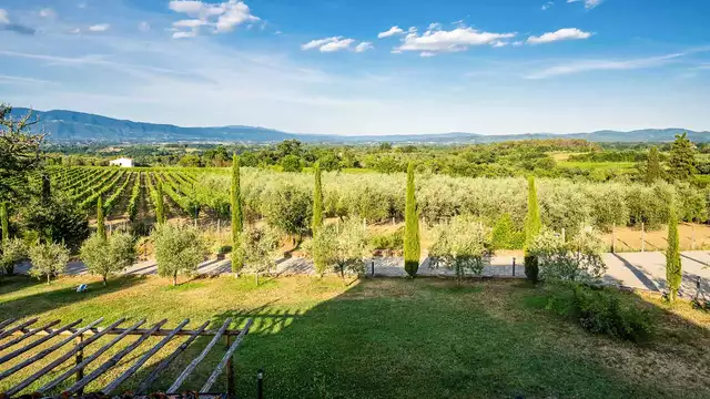 Boerderij vakantie in Toscane met zwembad, jacuzzi en wijnproeverij (7 nachten)
