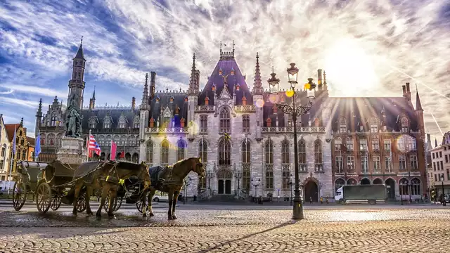 Senza pensieri in un ambiente verde alla periferia di Bruges