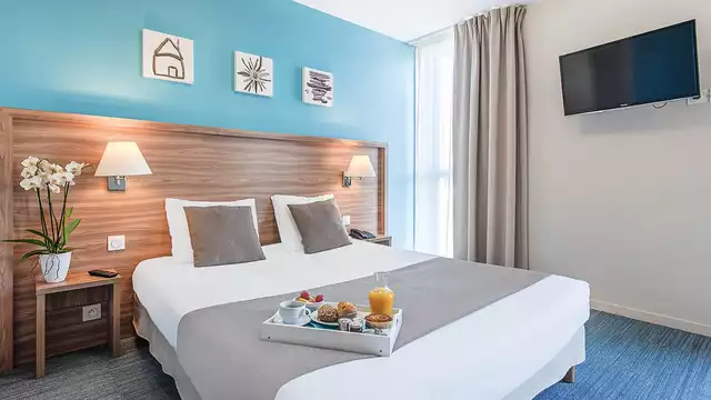 Verblijf in een appartement in Vannes met toegang tot de spa