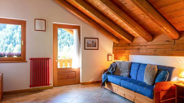 Vacances au pied du Mont Rose dans un appartement pour 4 personnes