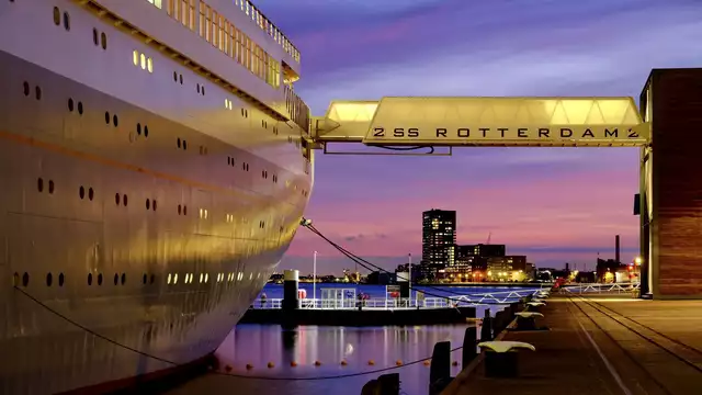 Lujo a bordo del crucero SS Rotterdam
