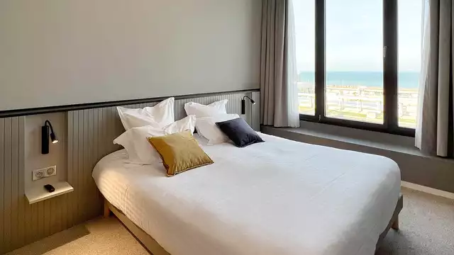 Week-end en chambre supérieure vue mer à Dieppe