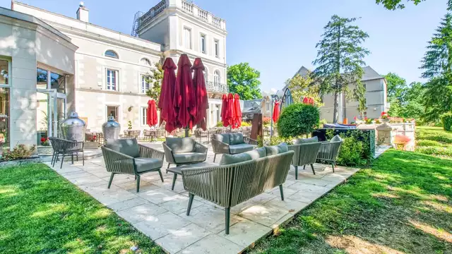Escapada de encanto y bienestar en Château du Clos de la Ribaudière
