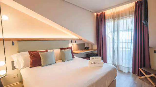 El Campello dans un hôtel de charme dans une chambre avec vue sur la mer