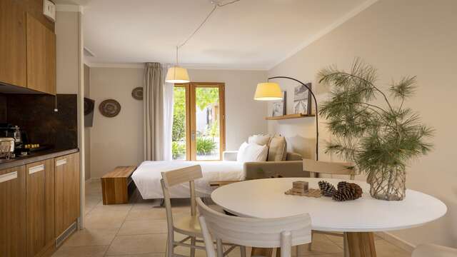 Fuga in lodge con accesso spa.