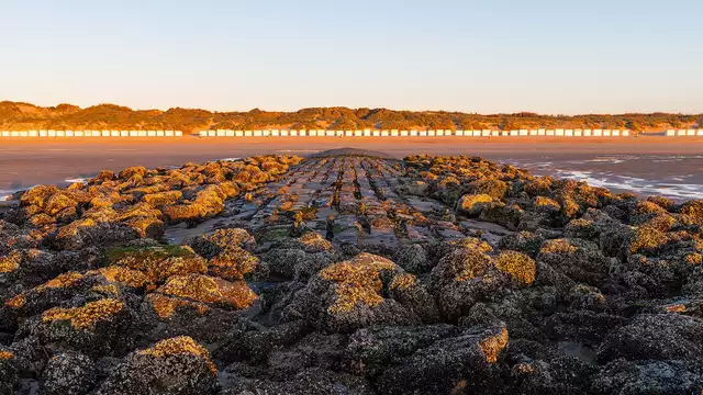 Romantische nacht aan het strand van Bredene