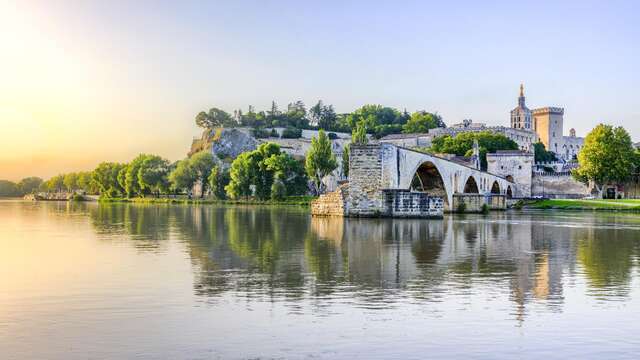 Citytrip nabij de Pont d'Avignon