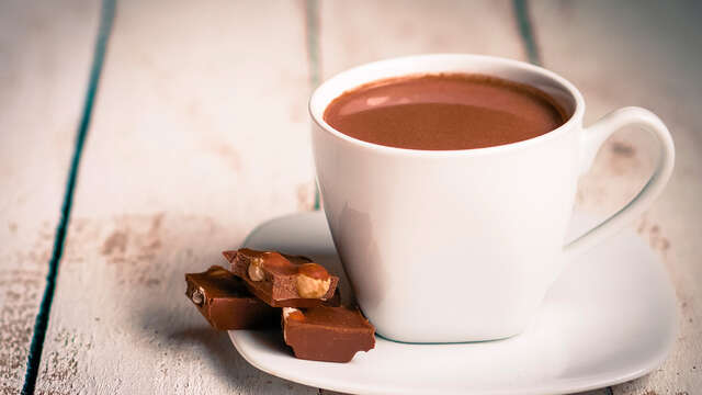 Tasse de chocolat chaud