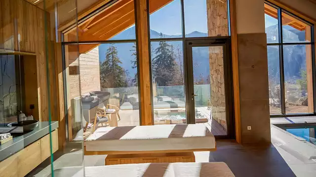 Escapada a un elegante chalet en el corazón de los Alpes